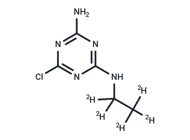 脫異丙基阿特拉津-d5,Atrazine-desisopropyl-d5 (ethylamino-d5)