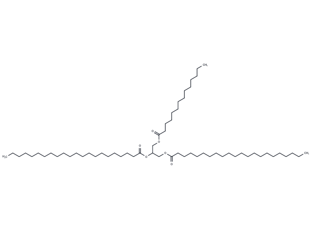 化合物 1,2-Didocosanoyl-3-Myristoyl-rac-glycerol,1,2-Didocosanoyl-3-Myristoyl-rac-glycerol