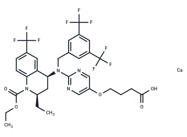 化合物 Obicetrapib calcium,Obicetrapib calcium