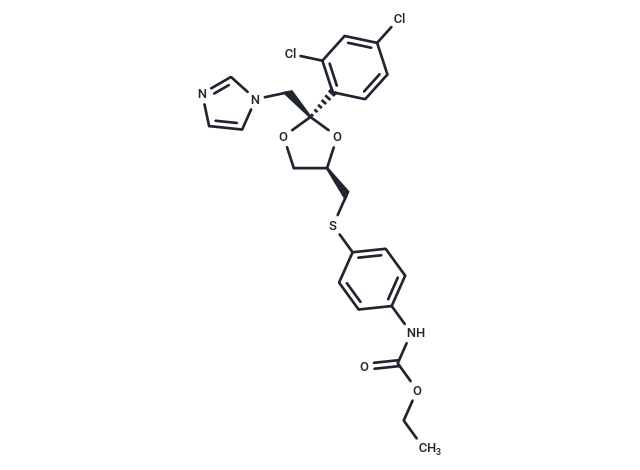 化合物 Tubulozole,Tubulozole