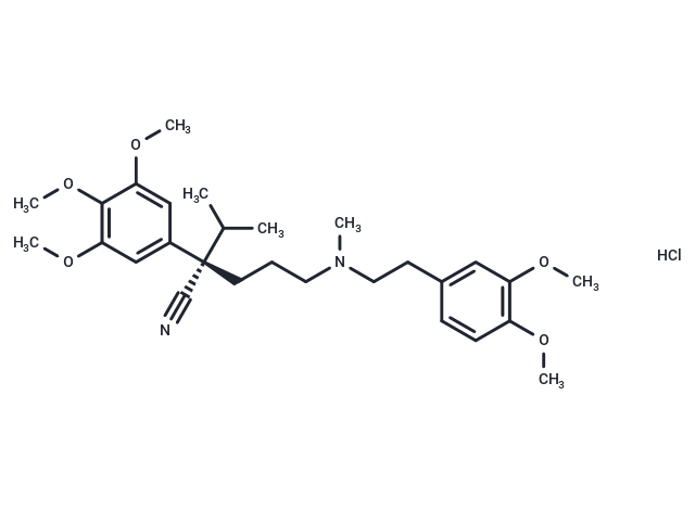 化合物 Gallopamil HCl, (-)-,Gallopamil HCl, (-)-