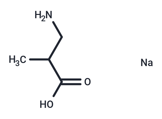 化合物 3-Aminoisobutyric Acid sodium,3-Aminoisobutyric Acid sodium