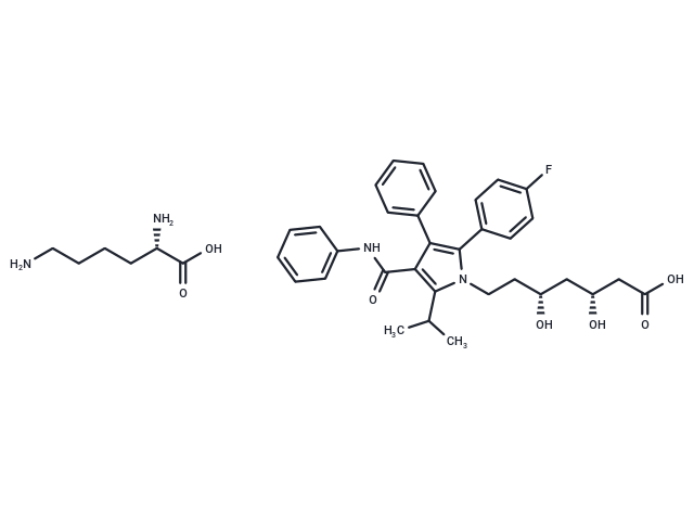 化合物 Atorvastatin lysine,Atorvastatin lysine