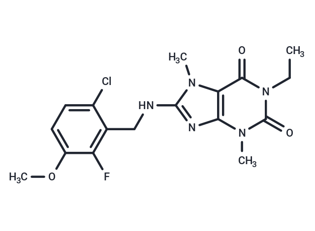 化合物 Adenosine receptor inhibitor 1,Adenosine receptor inhibitor 1