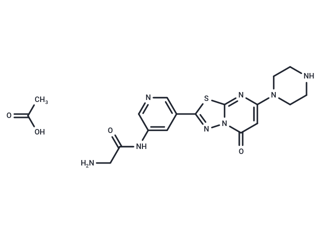 化合物 Zalunfiban acetate,Zalunfiban acetate