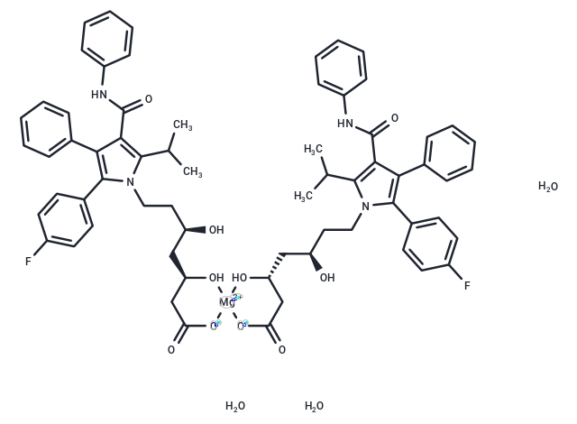 化合物 Atorvastatin magnesium trihydrate,Atorvastatin magnesium trihydrate