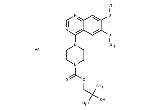 化合物 Hoquizil hydrochloride,Hoquizil hydrochloride