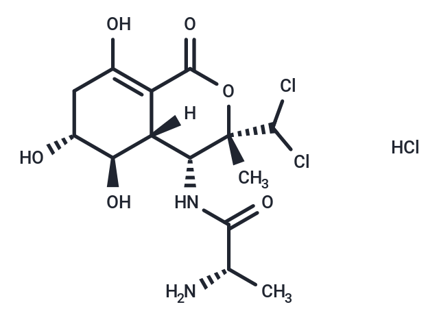 化合物 Bactobolin A hydrochloride,Bactobolin A hydrochloride