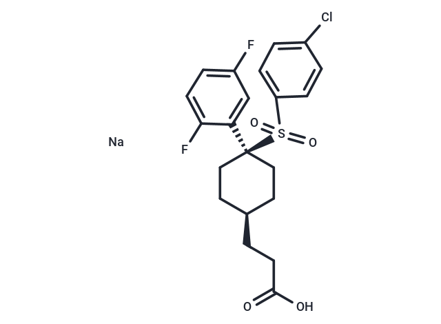 化合物 MK-0752 Sodium,MK-0752 Sodium