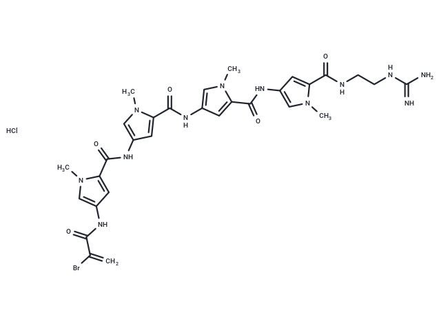 化合物 Brostallicin HCl,Brostallicin HCl