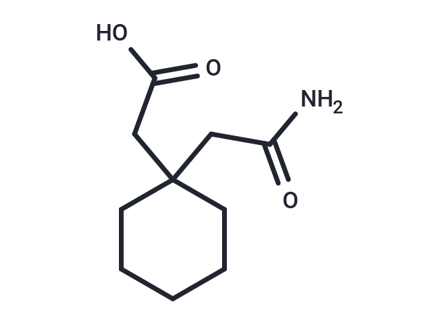 化合物 2-[1-(2-Amino-2-oxoethyl)cyclohexyl]acetic Acid,2-[1-(2-Amino-2-oxoethyl)cyclohexyl]acetic Acid