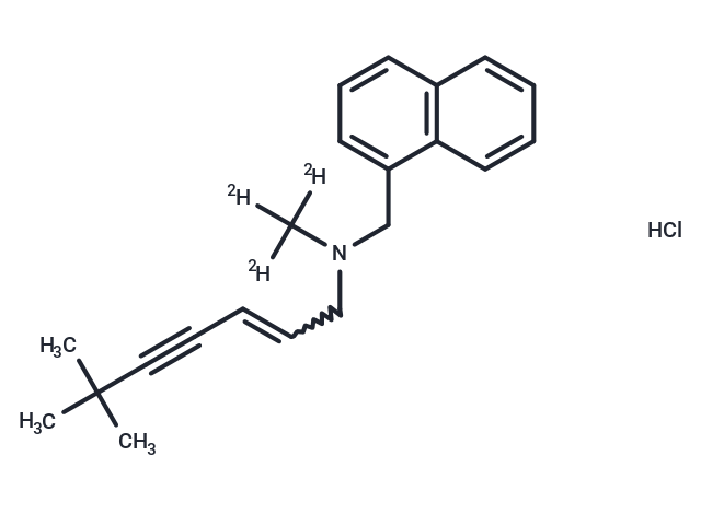 鹽酸特比萘芬-d3,Terbinafine-d3 hydrochloride