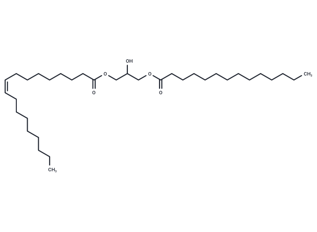 化合物 1-Myristoyl-3-Oleoyl-rac-glycerol,1-Myristoyl-3-Oleoyl-rac-glycerol