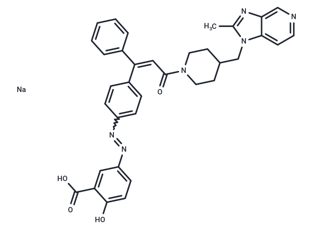 化合物 Dersalazine sodium,Dersalazine sodium