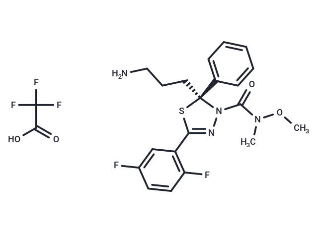 化合物 Filanesib TFA,Filanesib TFA