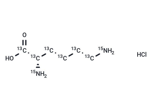 L-賴氨酸-13C6-15N2鹽酸鹽,L-Lysine-13C6-15N2 Hydrochloride