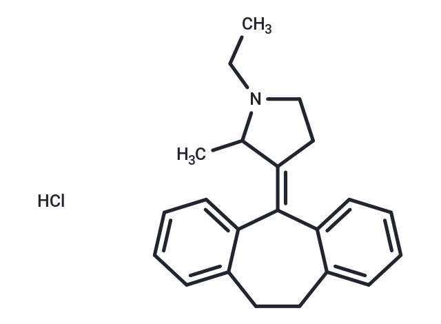 化合物 Piroheptine HCl,Piroheptine HCl