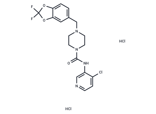 化合物 JNJ-42165279 dihydrochloride,JNJ-42165279 dihydrochloride