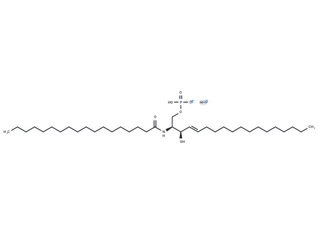 化合物 C18 Ceramide-1-phosphate (d18:1/18:0) ammonium,C18 Ceramide-1-phosphate (d18:1/18:0) ammonium