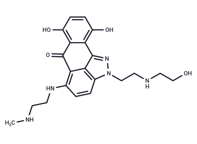 化合物 Teloxantrone,Teloxantrone