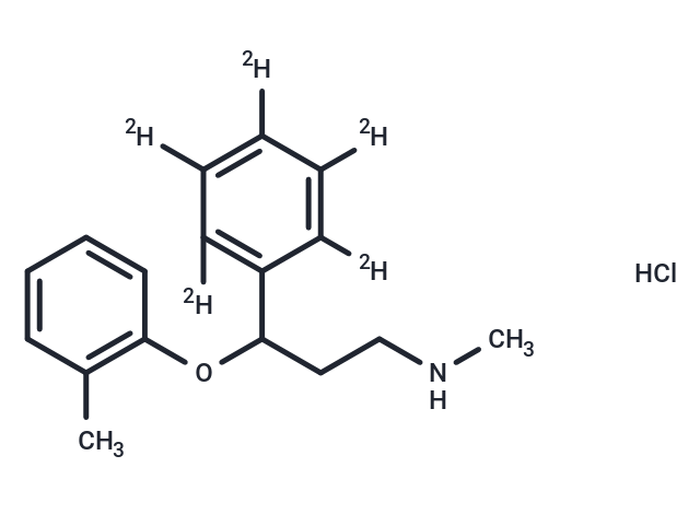 托莫西汀-d5 鹽酸鹽,rac Atomoxetine-d5 Hydrochloride