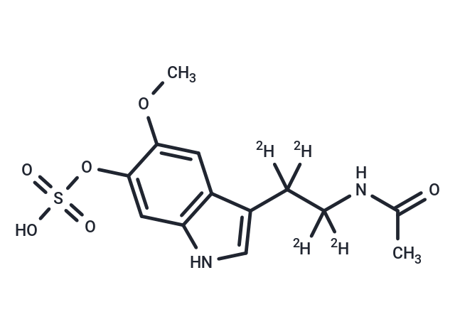 6-巰基褪黑激素-d4,6-Sulfatoxy Melatonin-d4