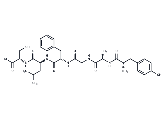 化合物 Enkephalin-leu, ala(2)-ser(6)-,Enkephalin-leu, ala(2)-ser(6)-