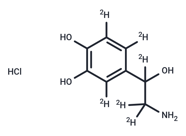 DL-去甲腎上腺素-d6,DL-Norepinephrine-d6 HCl