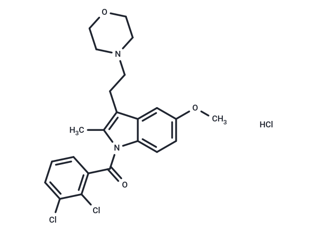 化合物 GW405833 hydrochloride,GW405833 hydrochloride