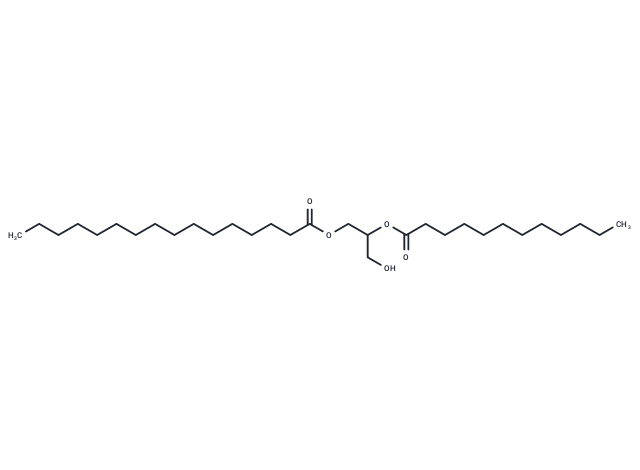 化合物 1-Palmitoyl-2-Lauroyl-rac-glycerol,1-Palmitoyl-2-Lauroyl-rac-glycerol