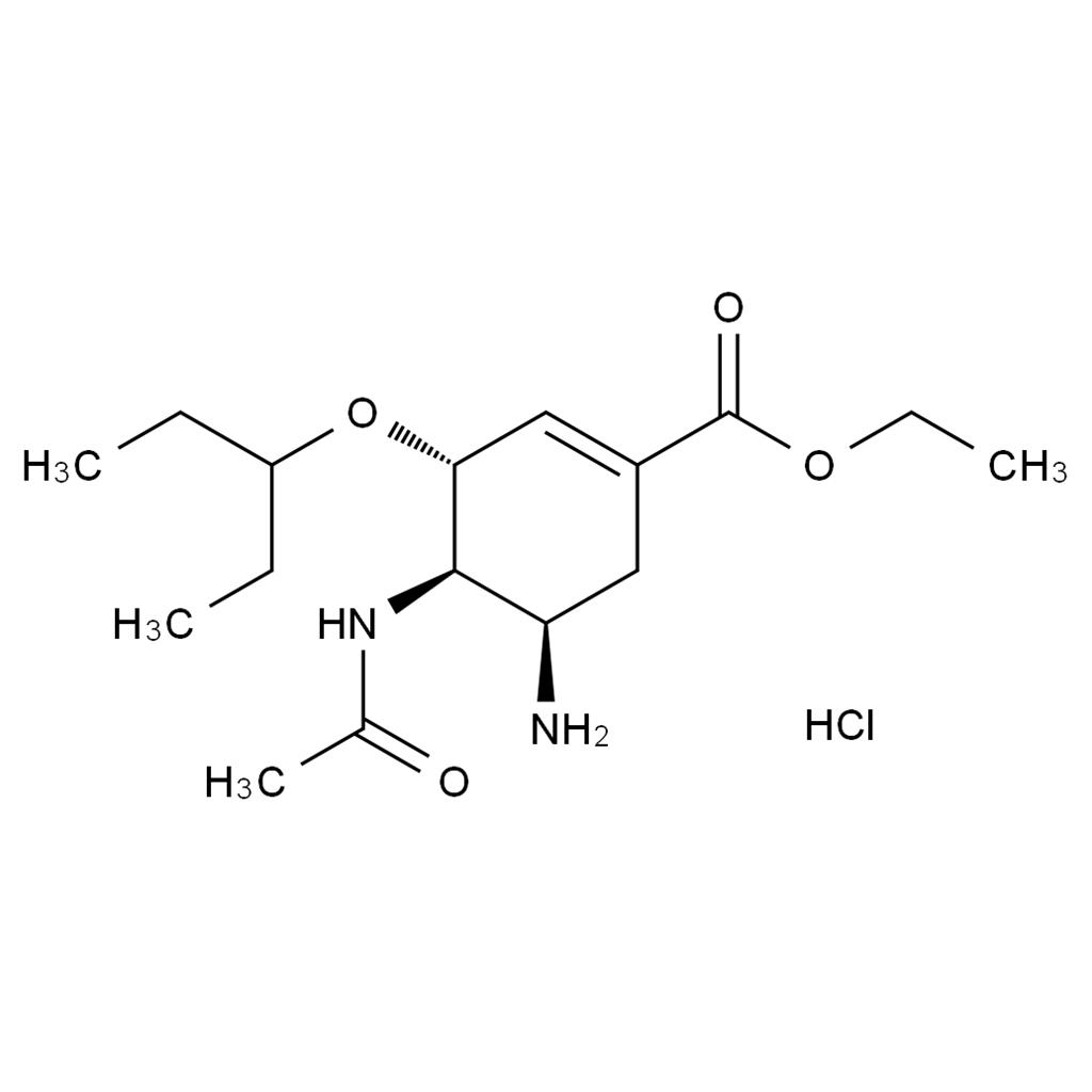 (3R,4R,5R)-奧司他韋鹽酸鹽,(3R,4R,5R)-Oseltamivir HCl