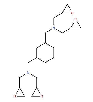 1,3-雙(N,N-二縮水甘油氨甲基)環(huán)己烷,N,N,N',N'-tetrakis(2,3-epoxypropyl)cyclohexane-1,3-dimethylamine