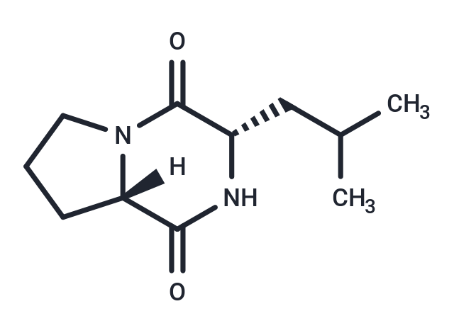 化合物 Cyclo(L-Leu-L-Pro),Cyclo(L-Leu-L-Pro)