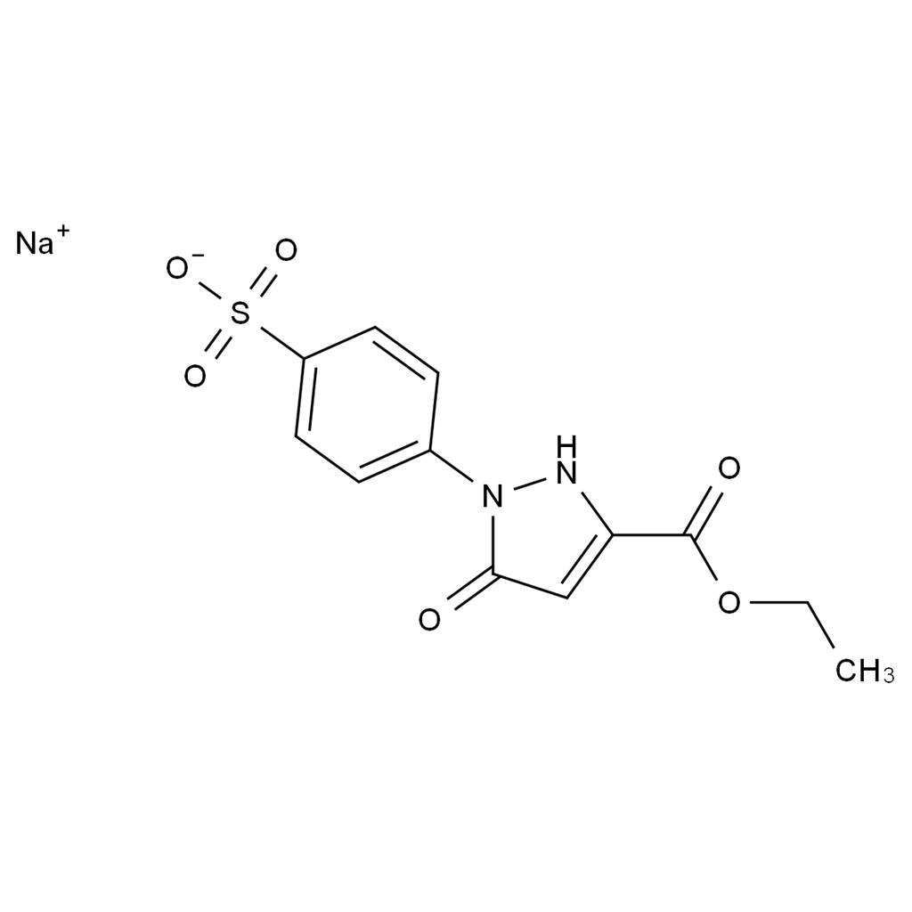 4 -(3 -乙氧基羰基)-5-氧代-1,5-二氫-1H-吡唑-1-苯基磺酸鈉,Sodium 4-(3-(Ethoxycarbonyl)-5-oxo-2,5-Dihydro-1H-Pyrazol-1-yl)Benzenesulfonate