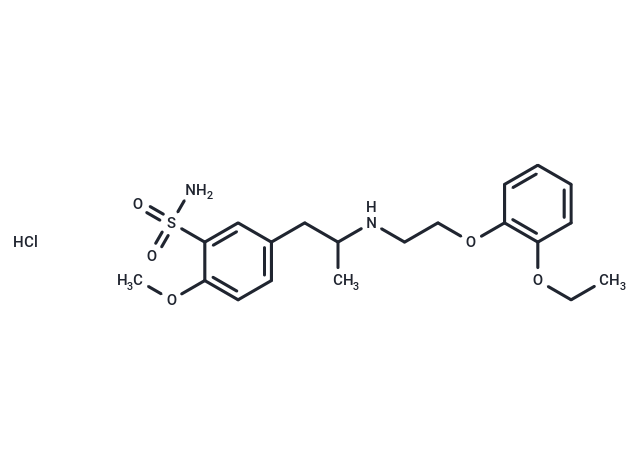 化合物 LY-253352,Tamsolusin Hydrochloride