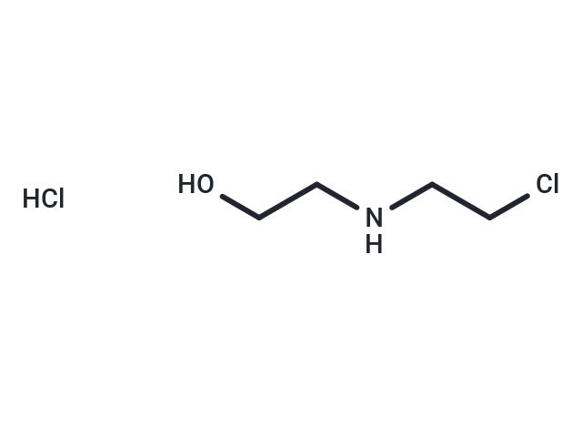 化合物 2-((2-Chloroethyl)amino)ethanol hydrochloride,2-((2-Chloroethyl)amino)ethanol hydrochloride