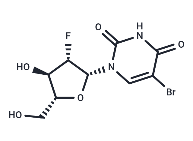 化合物 5-Bromo-2’-deoxy-2’-fluoro-beta-D-arabinouridine,5-Bromo-2’-deoxy-2’-fluoro-beta-D-arabinouridine