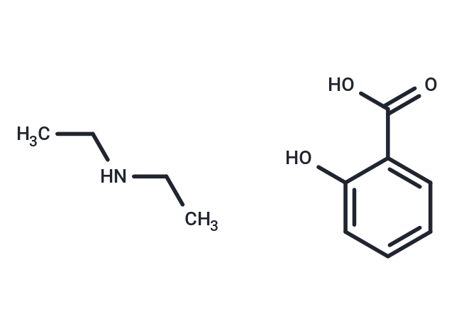 化合物 Diethylamine 2-hydroxybenzoate,Diethylamine 2-hydroxybenzoate