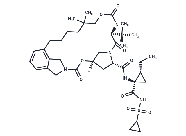 化合物 Vaniprevir,Vaniprevir