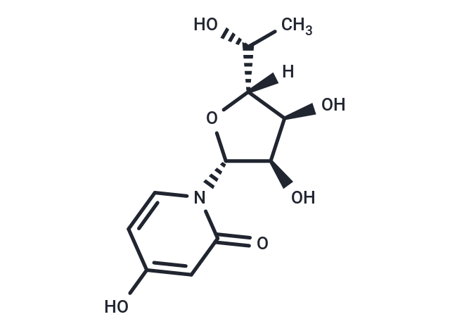 化合物 5’(R)-C-Methyl-3-deazauridine,5’(R)-C-Methyl-3-deazauridine