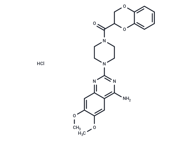 化合物 Doxazosin HCl,Doxazosin HCl