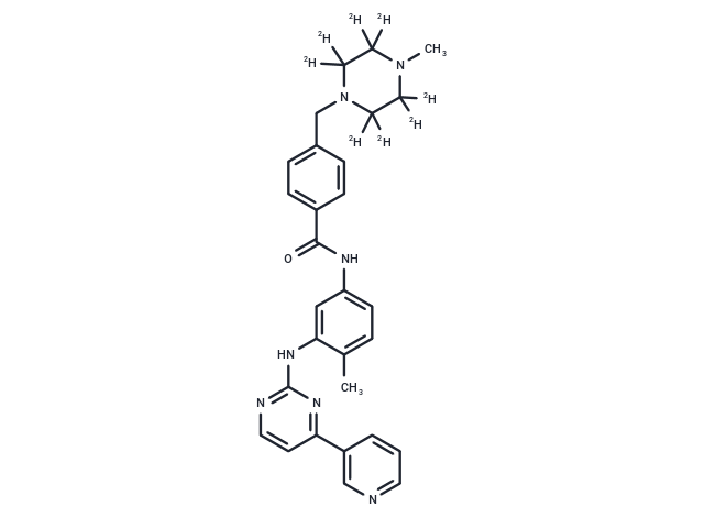 化合物 Imatinib-d8,Imatinib-d8