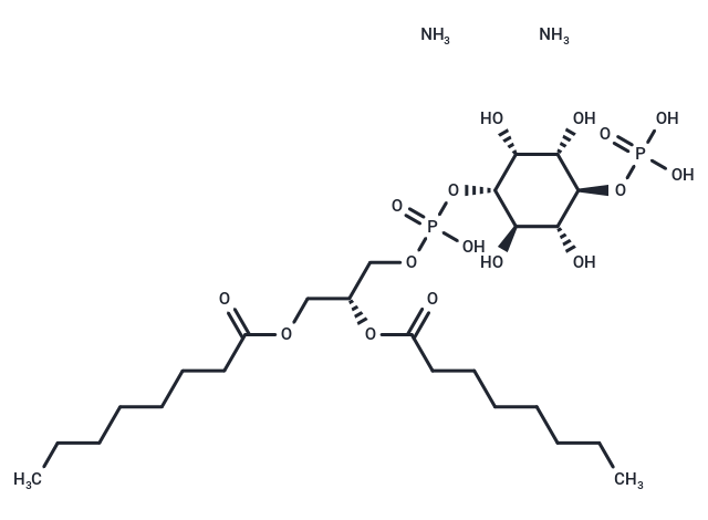 PtdIns-(4)-P1 (1,2-dioctanoyl) (ammonium salt),PtdIns-(4)-P1 (1,2-dioctanoyl) (ammonium salt)