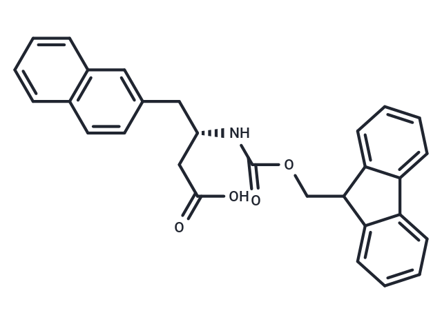 化合物 (S)-3-((((9H-Fluoren-9-yl)methoxy)carbonyl)amino)-4-(naphthalen-2-yl)butanoic acid,(S)-3-((((9H-Fluoren-9-yl)methoxy)carbonyl)amino)-4-(naphthalen-2-yl)butanoic acid