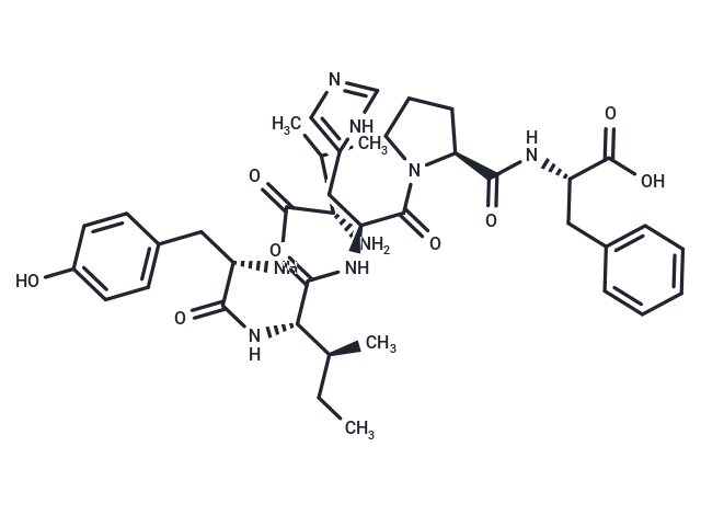 化合物Angiotensin IV,Angiotensin II (3-8), human