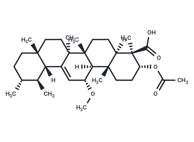 乙酰 11α-甲氧基-β-乳香酸,Acetyl 11α-methoxy-β-boswellic Acid