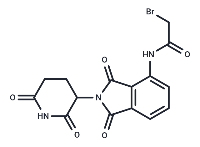 化合物 Pomalidomide-amido-C1-Br,Pomalidomide-amido-C1-Br