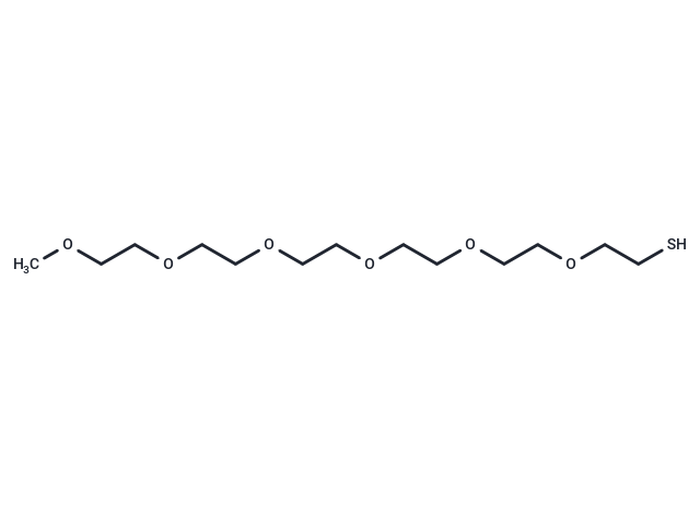 化合物 m-PEG6-thiol,m-PEG6-thiol