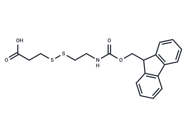 化合物 Fmoc-NH-ethyl-SS-propionic acid,Fmoc-NH-ethyl-SS-propionic acid