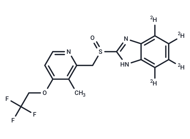 化合物 Lansoprazole-d4,Lansoprazole-d4